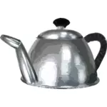 Metal çay potu vektör küçük resim