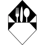 Cutlery icon vector graphics
