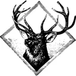 Kawalerski logo wektor clipart