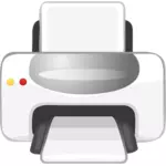 Vector clip art of printer color icon