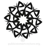 Tattoo star vector clip art