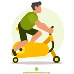 Stillastående cykel motion