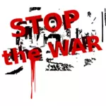 '' Stoppa kriget '' symbol