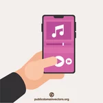 Aplicación de streaming de música