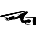 Imagem vetorial de símbolo de câmera de vigilância para os sinais de alerta