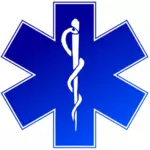 Immagine di vettore di servizio medico di emergenza