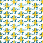 Schwedisches Wappen nahtlose Muster