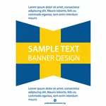 Side design med svensk flagg