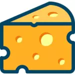 Schweizer Käse-Vektor-Bild