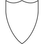 Forma de contorno do escudo suíço