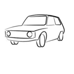 Auto vector tekening
