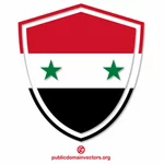 דגל סוריה מגן הרלדי