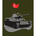 Tank T-34 1931 vektor image
