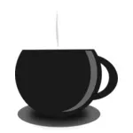 Tea mug vector image