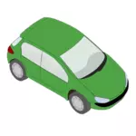 Tiny green car