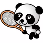 Comic-Panda-Bild