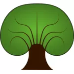 Pohon gambar vektor