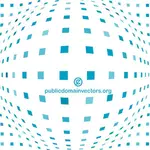 Warped blue tiles vector graphics