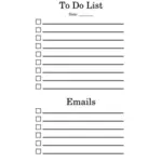 To do list vector image