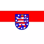 Флаг Тюрингии векторные картинки