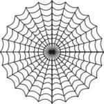 Vektor-ClipArts von stilisierten Spinnennetz
