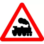 Tren de signo de carretera