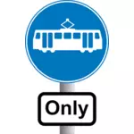 Tramvaylar yol işareti