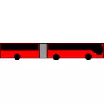 Rode bus afbeelding