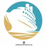 Concepto de logotipo de agencia de viajes
