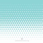 Triangular white pattern