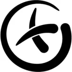 Geocaching logo wariant wektorowa