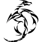 Arte de tatuagem de dragão