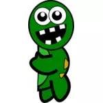 Turtle thumbs-up vector graphics