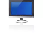 LCD монитор векторной графики