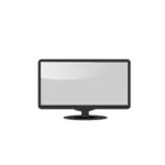 Disegno vettoriale di LCD monitor