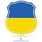 Ukraine-Flaggenschild