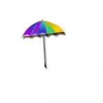 Vektorgrafik av rainbow paraply