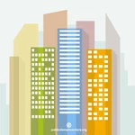 City skyline grafică vectorială