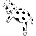 Little spotty sheep vector drawing