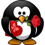 Romantische Pinguin