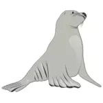 Hotel Sea lion vektorový obrázek