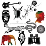 Vector pack in public domain 6