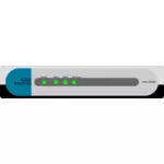ADSL router vector image