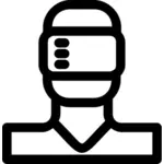 Cyber man ikon
