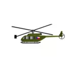 Helikopter vektor konst