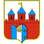 Vektor-Illustration des Wappens der Stadt Bydgoszcz