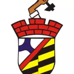 Vector drawing of coat of arms of Sosnowiec City
