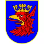 Векторная иллюстрация герб города Щецин