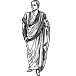 Římské tóze vektorový obrázek