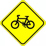 Segnale stradale per le biciclette